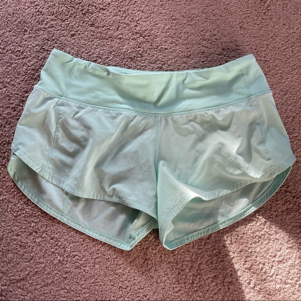 EUC Lululemon speed up low rise size 4